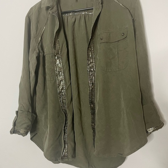 Free people off campus metallic details shirts‎ - Picture 3 of 9